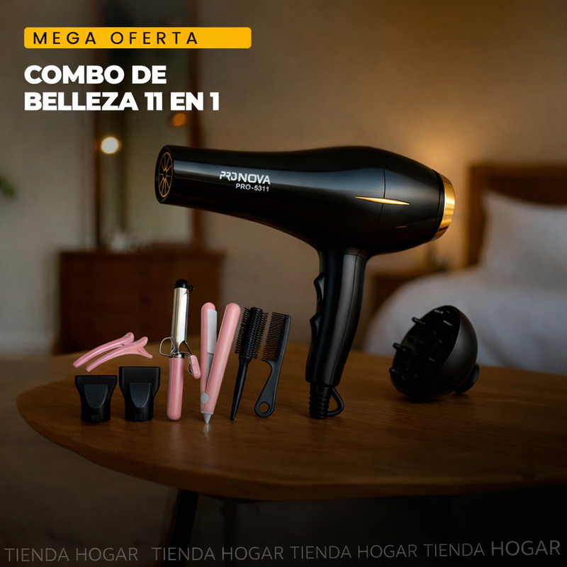 Combo de cabello 11 en 1