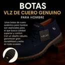 BOTIN VLZ DE CUERO GENUINO PARA HOMBRE